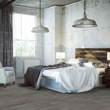 Industrial Loft Bedroom
