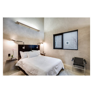 Industrial style home. American Clay Walls - Industrial - Bedroom - Denver - by Earth Clay Works ...
