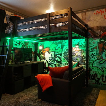 Industrial Teenage Bedroom