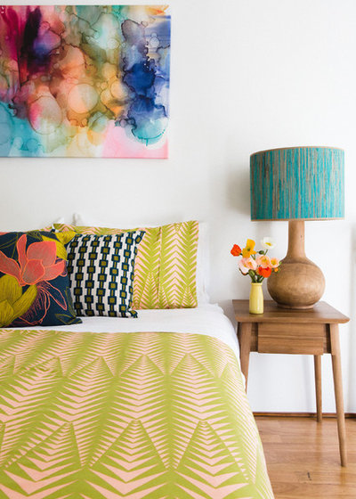 Contemporary Bedroom by Emma Blomfield