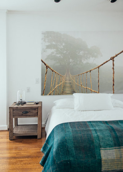 Eclectic Bedroom by Faith Blakeney Design Studio