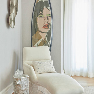 Interior Design | Beach Glam Bedroom Suite | Holiday House Hamptons