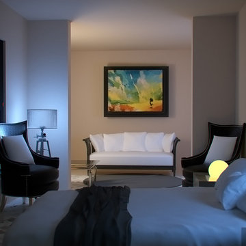 Interior Luxury Resort 3D Architectural Render