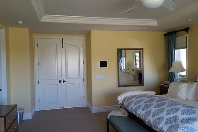 Master bedroom photo in San Diego