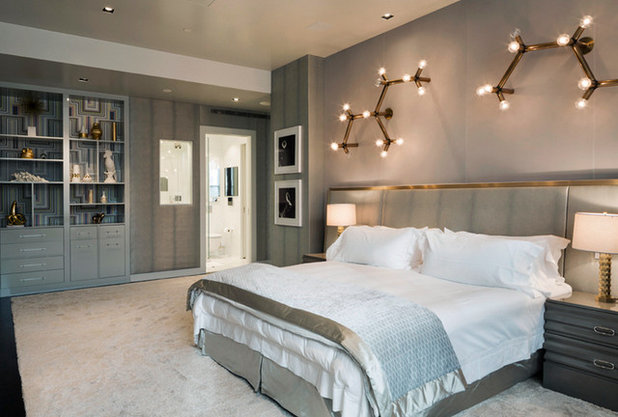 Transitional Bedroom by Terrie Koles Design, llc