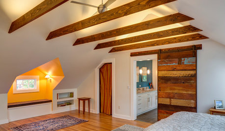 Room of the Day: Storage Attic Now an Uplifting Master Suite