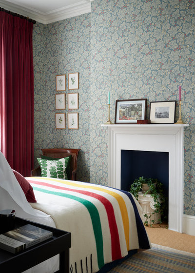Eclectic Bedroom by Joy Flanagan Design