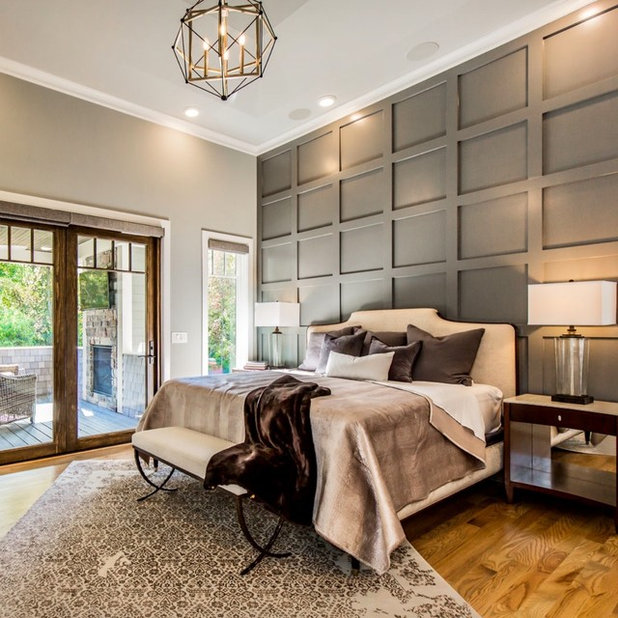 Fusion Bedroom by mary schalk design