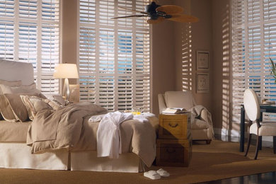 サンルイスオビスポにあるトランジショナルスタイルのおしゃれな寝室