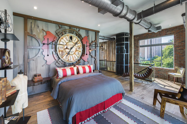 Industrial Bedroom by HOME & DESIGN MAGAZINE NAPLES
