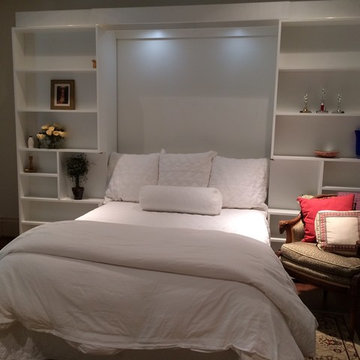 Jefferson library bed in white