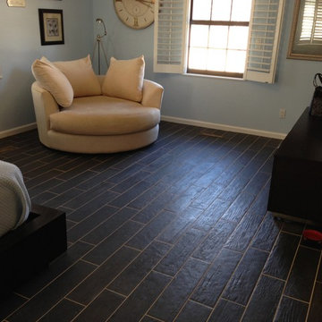 Jonathon's Wood-Look Tile Floor
