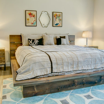 Jones Raleigh Contemporary Home - Bedroom