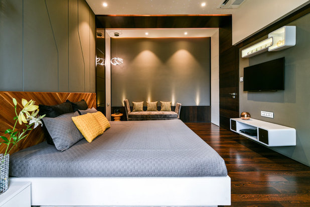 Contemporary Bedroom by CTDC