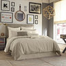 Kenneth Cole Reaction Home Mineral Linen/Cotton Duvet Cover In Oatmeal
