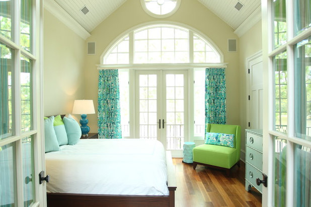 Beach Style Bedroom by Margaret Donaldson Interiors