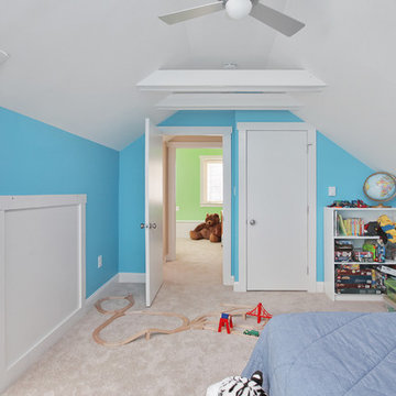 Kids Bedroom with New Skylights in Narberth