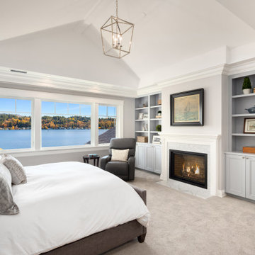 Kitchen and Living Room staging