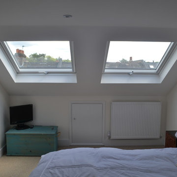 L shaped rear mansard conversion into two bedrooms and ensuite - Eastfield SW18