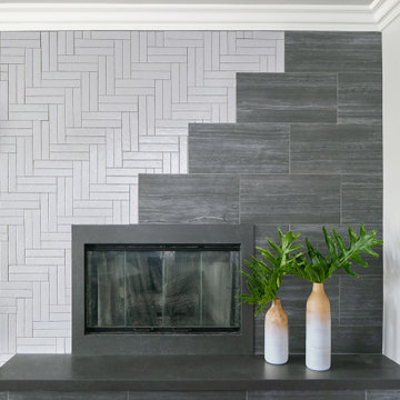Ladera Ranch - Master Bedroom fireplace