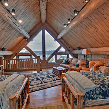 Lake Blue Ridge Custom Log Home