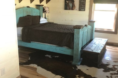 アトランタにあるカントリー風のおしゃれな寝室