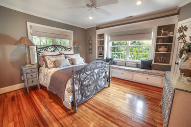 Elegant bedroom photo in Charlotte