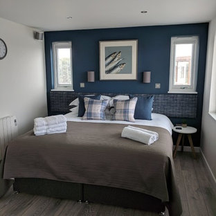 Inspiration for a rustic bedroom in Cornwall.