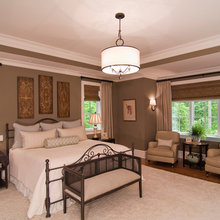 Master bedrooms and closets