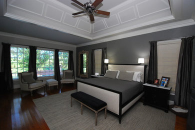 Example of a trendy bedroom design in Atlanta