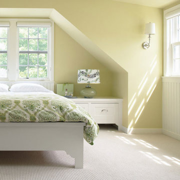 Light and airy attic bedroom