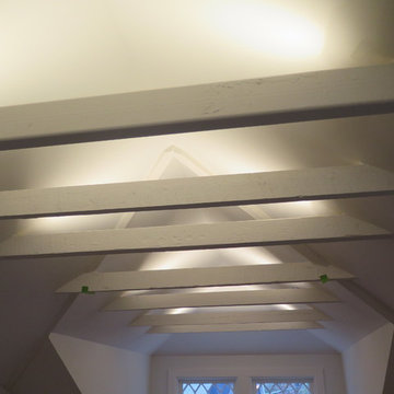 Lighted ceiling beams