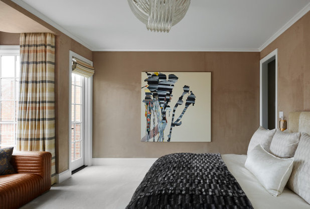 Contemporary Bedroom by Cari Giannoulias Design