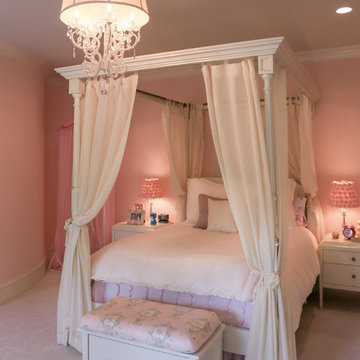 Little Girl's Bedroom + Bathroom