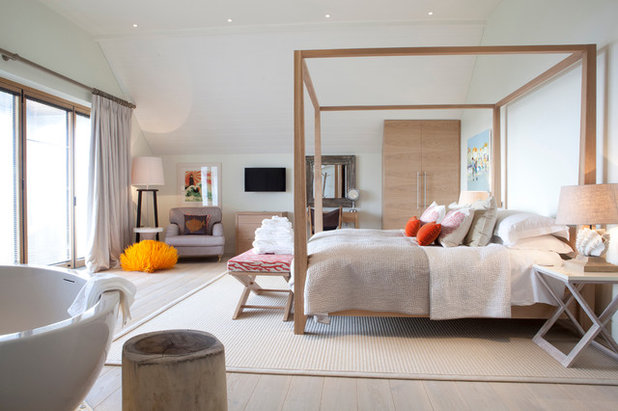Scandinavian Bedroom by Cornish Interiors
