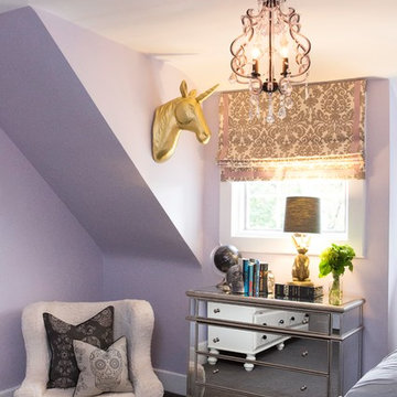 Livable Luxury - Subtle purple in a kids room