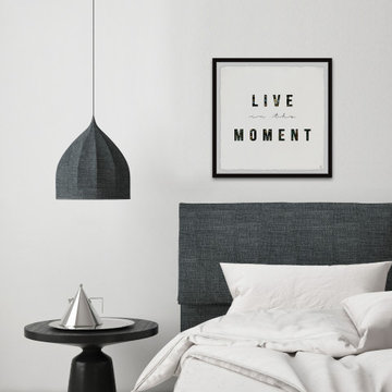 "Live in the Moment II" Framed Painting Print