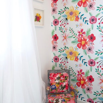 Live Life Colorfully - little girl's room