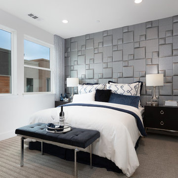 Locale @ State Street by SummerHill Homes: Rowhome Res 2 Master Bedroom