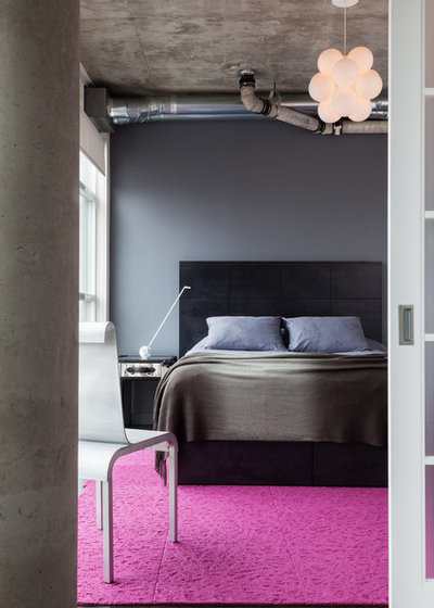 Contemporary Bedroom by Rad Design Inc