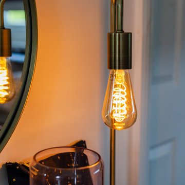 Loft Bedroom - Edison Lamp
