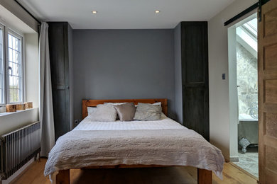 Bohemian bedroom in London.