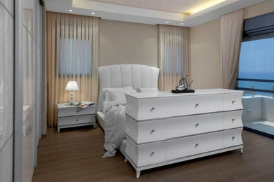 This is an example of a modern bedroom in Tel Aviv.