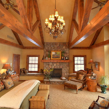 Log Home Master Suite Addition