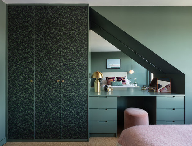 Minimalistisch Schlafzimmer by Shanade McAllister-Fisher Design