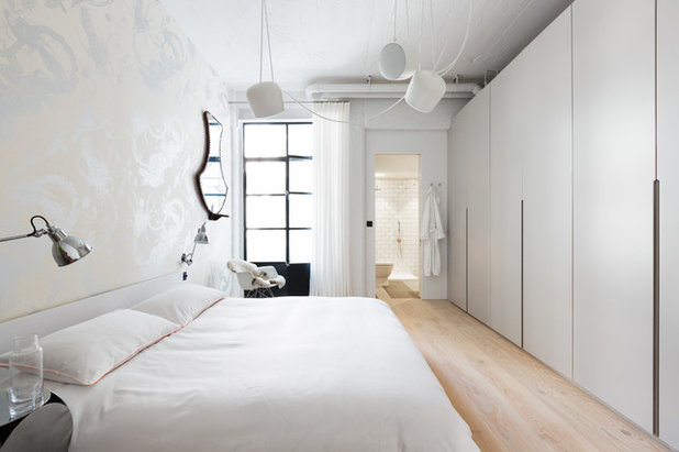Scandinavian Bedroom by Nia Morris Studio