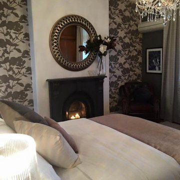 Luxe Retreat with exquisite bespoke chandelier