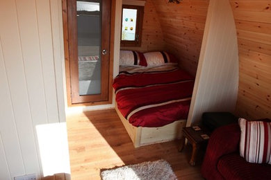Imagen de dormitorio marinero pequeño