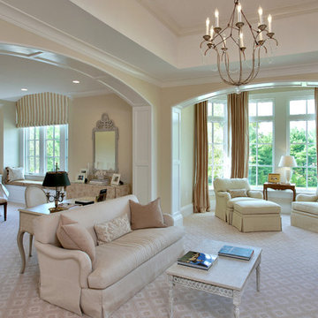 Luxury Master Bedroom by Edgemoor Custom Builders