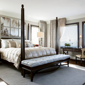 Luxury Master Bedroom: Robeson Design